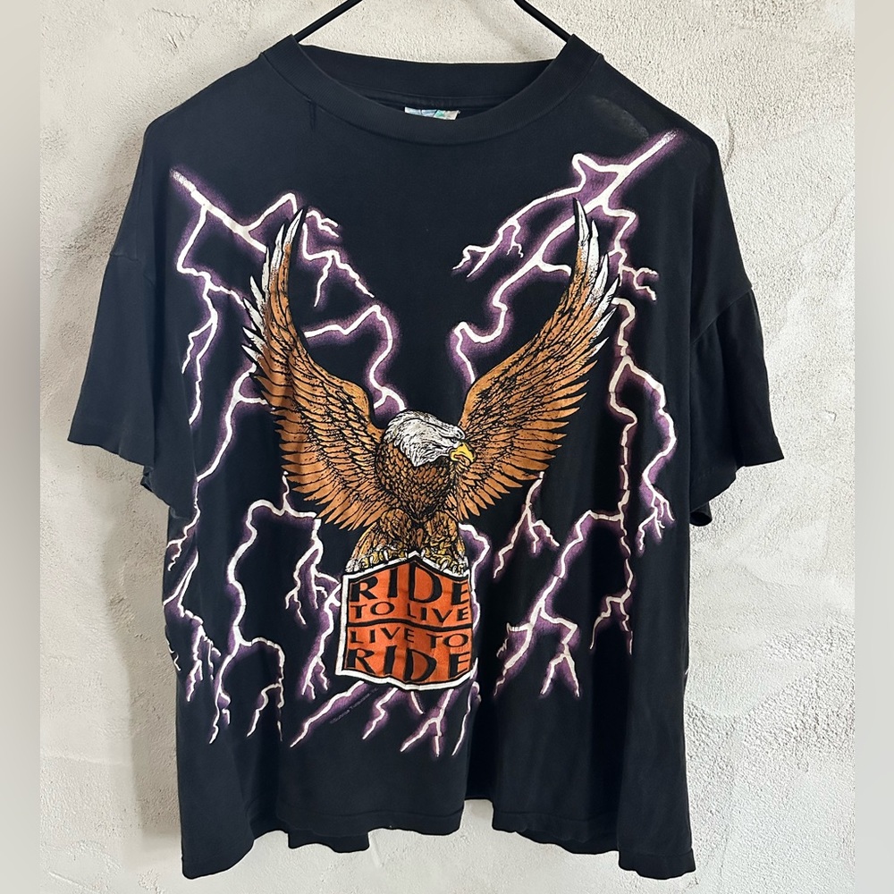 Vintage American Thunder Tee Single stitch